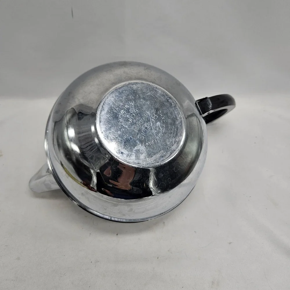 Britdis Chrome 6- cup Tea‎ Pot New Zealand....